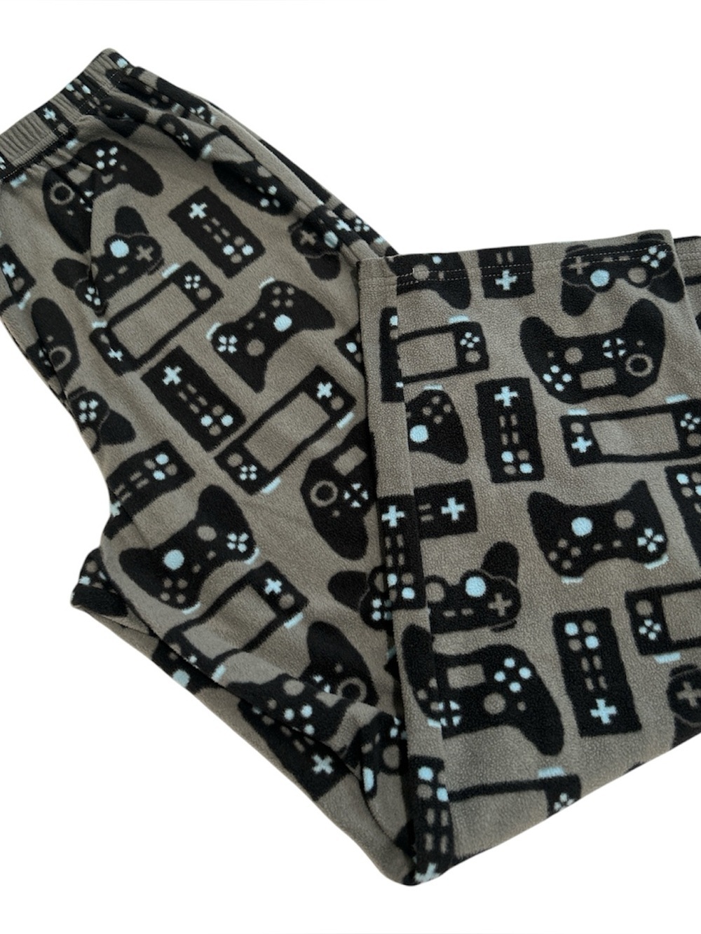 Cuddl Duds Game Controller Print Fleece Pants
